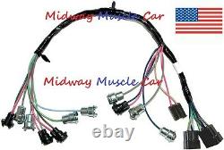 Dash instrument cluster wiring harness 60-66 Chevy pickup truck suburban