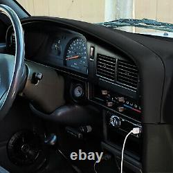 For 89-95 Toyota Pickup Truck Dash Gauge Cluster Instrument Panel Bezel Black