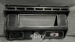 Ford L SERIES BLACK Gauge Cluster Dash Bezel VERY NICE CONDITION / SHIPS FREE