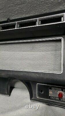 Ford L SERIES BLACK Gauge Cluster Dash Bezel VERY NICE CONDITION / SHIPS FREE