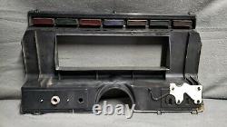 Ford L SERIES BLACK Gauge Cluster Dash Bezel VERY NICE CONDITION / SHIPS FREE