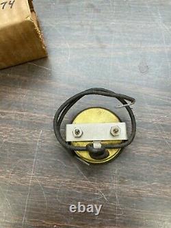 Ge General Electric Dash Ammeter 6 Amp Gauge Indicator Gold Face Nos Rare 121