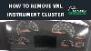 How To Remove Volvo Vnl Semi Truck Instrument Cluster For Gauge Lighting Or Speaker Repair Tae