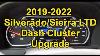 How To Upgrade Dash Cluster U0026 Steering Wheel In A 2019 2022 Silverado Ltd Custom