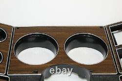 NEW 75-80 Chevrolet GMC pickup truck wood grain dash bezel gauge cluster cover