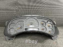 OEM 2003-2006 CHEVY SILVERADO SIERRA 1500 2500 3500 INSTRUMENT CLUSTER 276k