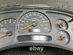 OEM 2003-2006 CHEVY SILVERADO SIERRA 1500 2500 3500 INSTRUMENT CLUSTER 276k