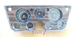 RESTORED GAUGE CLUSTER 67 68 69 70 71 72 CHEVY GMC TRUCK 5000 rpm TACH DASH