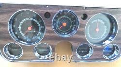 RESTORED GAUGE CLUSTER 67 68 69 70 71 72 CHEVY GMC TRUCK 5000 rpm TACH DASH