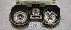 Rare Vintage 1969 Chevelle Factory Ss-396 Tach Dash Gauge Cluster 5500 RPM Copo