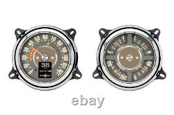 Retrotech 47-53 Chevy GMC Truck Dakota Digital Custom LED RTX Analog Gauge Kit