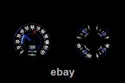 Retrotech 47-53 Chevy GMC Truck Dakota Digital Custom LED RTX Analog Gauge Kit