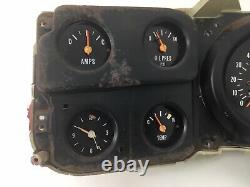 VTG 1970s Chevrolet Truck Chevy 100 MPH Dash Gauge Cluster C K K5 73 74 75 76