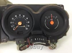 VTG 1970s Chevrolet Truck Chevy 100 MPH Dash Gauge Cluster C K K5 73 74 75 76