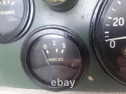 Vintage Soviet Military Truck Dashboard Gauge Cluster USSR Militaria