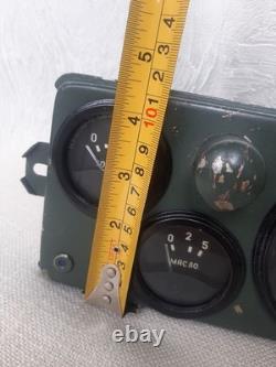 Vintage Soviet Military Truck Dashboard Gauge Cluster USSR Militaria