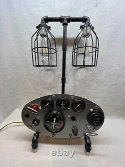 Vintage truck dash gauge cluster desk lamp / man cave