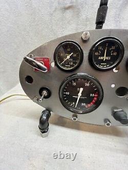 Vintage truck dash gauge cluster desk lamp / man cave