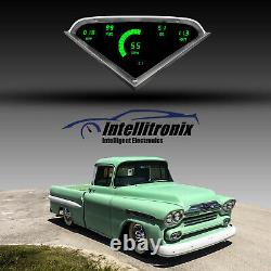 1955-1959 Chevy Truck Analog Gauge Panneau Intellitronix Ap6000 Fabriqué Aux États-unis