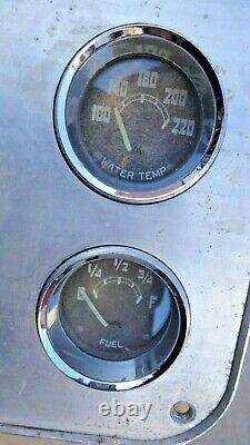 1955 1959 Gmc Truck Gauge Cluster / Speedometer Original Gm Ac