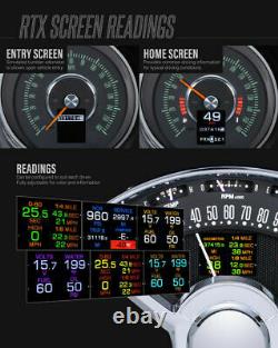 1955 -59 Chevy Gmc Truck Dakota Digital Retrotech Rtx Led Dash Gauge Kit