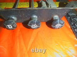 1966 Dodge Sweptline Truck COMMANDES DE TABLEAU DE BORD KNOBS CLUSTER BHD AVEC RESSORTS LONGS