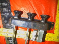 1966 Dodge Sweptline Truck COMMANDES DE TABLEAU DE BORD KNOBS CLUSTER BHD AVEC RESSORTS LONGS