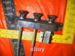 1966 Dodge Sweptline Truck COMMANDES DE TABLEAU DE BORD KNOBS CLUSTER BHD AVEC RESSORTS LONGS