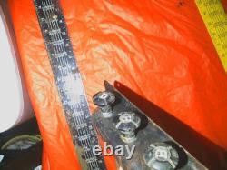 1966 Dodge Sweptline Truck COMMANDES DE TABLEAU DE BORD KNOBS CLUSTER BHD AVEC RESSORTS LONGS