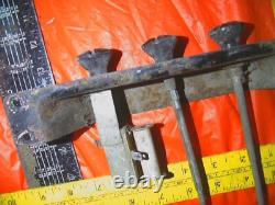 1966 Dodge Sweptline Truck COMMANDES DE TABLEAU DE BORD KNOBS CLUSTER BHD AVEC RESSORTS LONGS