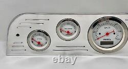 1967 1968 1969 1970 1971 1972 Ford Truck 6 Gauge Dash Cluster Metric White