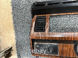 1980-1986 80-86 Ford Truck Bronco Lunette D'instruments De Bord Woodgrain Ac #2