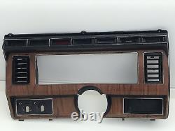 1980-1986 Ford Camionnette Tableau de Bord Boiserie Bois Pickup Panneau de Garniture de Cluster de Jauge