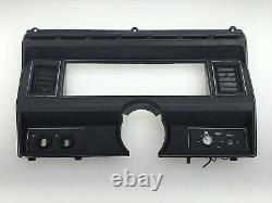 1980-1986 Ford Truck Dash Bezel Noir Pickup Compteur Garniture Panneau de commutation du ventilateur