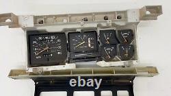 1980-86 Camion Ford Diesel Compteur de tours Dash Cluster Pickup Tachymètre Panneau de lunette