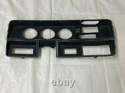 1981-1993 Dodge Ram Tableau de bord Bezel Camion Pas de A/C Panneau de boîtier de groupe de jauge