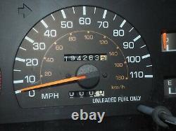 1989-1991 Toyota 4runner Pickup Dash Gauge Cluster Speedomètre Oem Avec Garantie