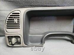 1995-up Silverado Sierra Gray 4x4 Lunette Dash Avec Vents Headlight 4x4 Interrupteurs
