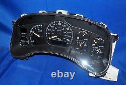 2000-2002 Chevy GMC Pickup & Truck Tableau de bord du cluster de jauge d'instruments de camion MPH EO