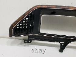 4 Partie Ford F150 Bronco Xlt Lariat Woodgrain Dash Instruments Cluster Bezel 88-91