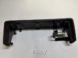 88-94 Chevy Camion Cluster/speedomètre Dash Pad Surround Lunette Oem Rouge