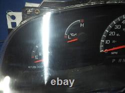 Assemblage authentique du groupe de jauges de tableau de bord Ford F150 2000 2001 sans tachymètre OEM