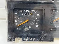 Compteur de vitesse Ford Truck Tach de 6k pour camionnette 1980-1986 Panneau d'instruments de tableau de bord