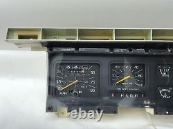 Compteur de vitesse et jauge de tableau de bord de camion Ford 1980-86 avec odomètre de voyage et tachymètre de 6k