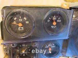 Compteurs de camion Chevy Quartz Clock 1981 1987 GM GMC Silverado Tableau de bord avec levier de vitesse au sol