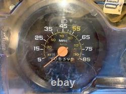 Compteurs de camion Chevy Quartz Clock 1981 1987 GM GMC Silverado Tableau de bord avec levier de vitesse au sol