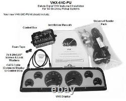 Dakota Digital 1964-66 Chevy Pickup Truck Analog Gauge System Kit Vhx-64c-pu-k-r