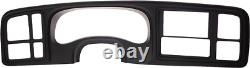 Kit de tableau de bord Double DIN DP-3002B pour camions/SUV GM pleine taille 1999-2002 finition mate noire