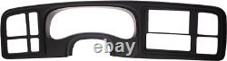 Kit de tableau de bord Double DIN pour camions/SUV GM 1999-2002 finition mate résistante aux rayures