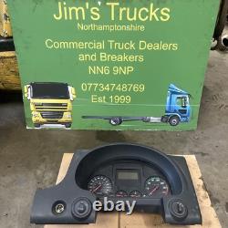 Tableau de bord Iveco Eurocargo d'un camion Euro 6